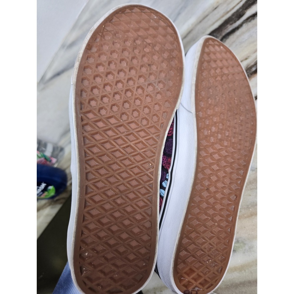 VANS DOHENY ROMANTIC‎ FLORAL Skate shoes sneakers women 10 Roses - Picture 6 of 9